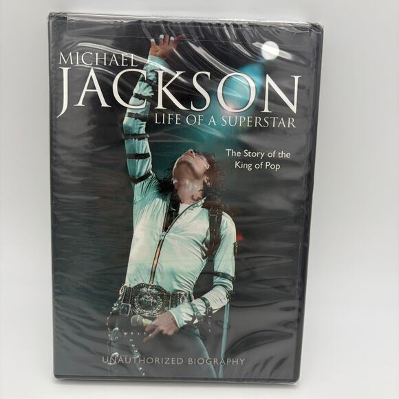 Michael Jackson Life of a Superstar DVD New Sealed Documentary King of Pop Bio - Picture 1 of 4